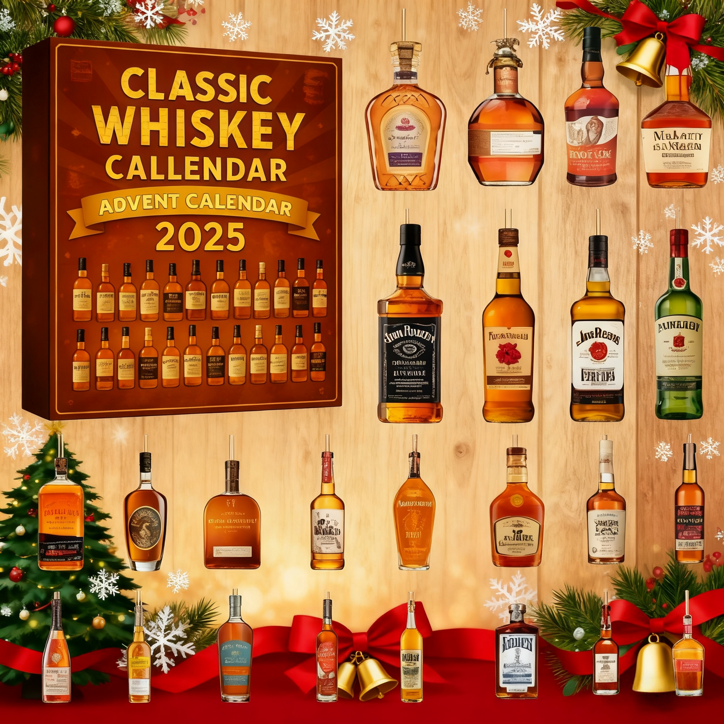 🔥Buy 2+ get free shipping🔥 2025 Whiskey Advent Calendar