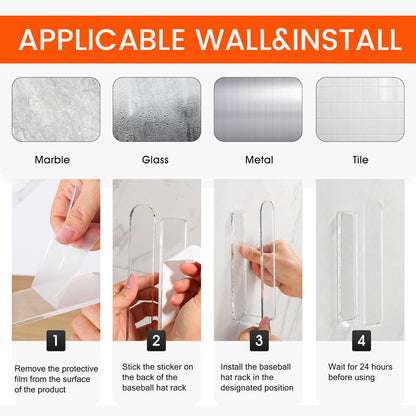 Hat display storage rack