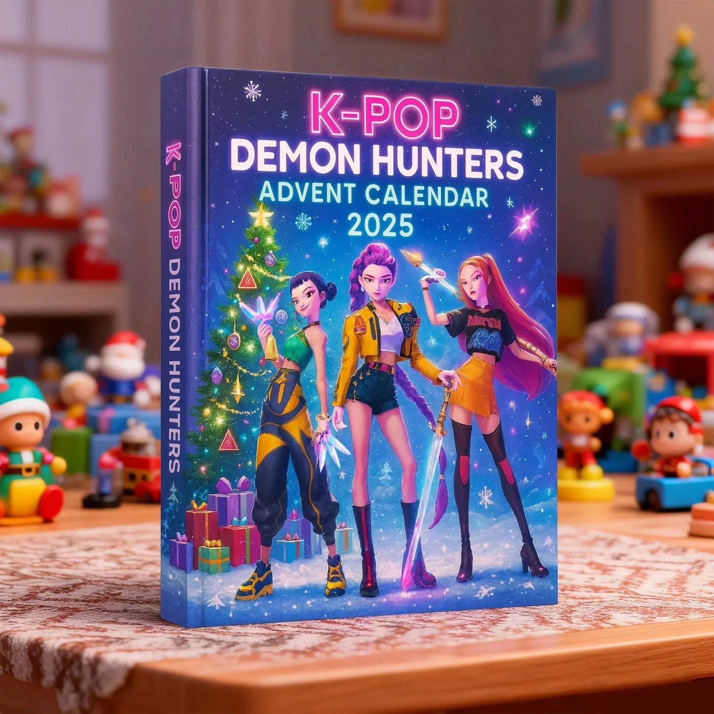 🔥Last Day 50% OFF -🎄Kpop Demon Hunters Advent Calendar 2025