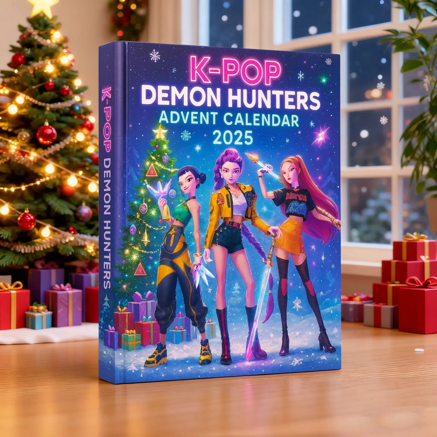 🔥Last Day 50% OFF -🎄Kpop Demon Hunters Advent Calendar 2025