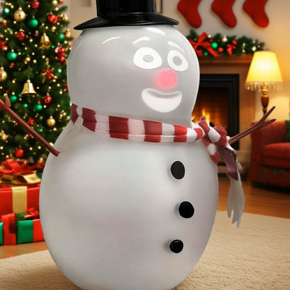 🎅Christmas Sale 49% Off ⛄️FrostByte (Mr. Chill) Talking Animated Blink Snowman with Built in Projector & Speaker Plug'n Play🎄