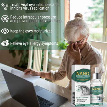 Nano Eye Drops Serum ✅FDA Approved(Suitable for presbyopia, dry eye syndrome, glaucoma, and cataracts) ☘️☘️