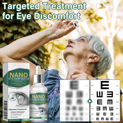 Nano Eye Drops Serum ✅FDA Approved(Suitable for presbyopia, dry eye syndrome, glaucoma, and cataracts) ☘️☘️