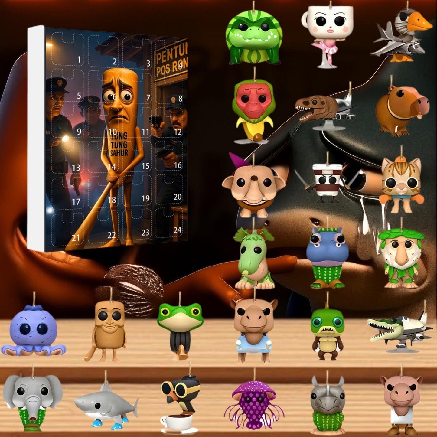 🔥Buy 2+ get free shipping🔥 2025Italian Brainrot Tung Tung Tung Sahur